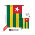 thumbnail image 1 of Breeze Decor 08303 Togo 2-Sided Vertical Impression House Flag - 28 x 40 in., 1 of 2