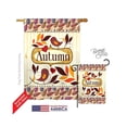 thumbnail image 1 of Breeze Decor 13003 Harvest & Autumn Birds Autumn 2-Sided Vertical Impression House Flag - 28 x 40 in., 1 of 2