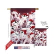 thumbnail image 1 of Breeze Decor 14122 Christmas Christmas Piggies 2-Sided Vertical Impression House Flag - 28 x 40 in., 1 of 2