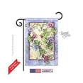 thumbnail image 1 of Breeze Decor 55035 Birds Hummingbird with Trumpet Flowers 2-Sided Impression Garden Flag - 13 x 18.5 in., 1 of 1