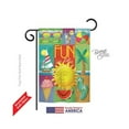thumbnail image 1 of Breeze Decor 56065 Summer Summer Collage 2-Sided Impression Garden Flag - 13 x 18.5 in., 1 of 2