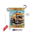 thumbnail image 1 of Breeze Decor 56073 Summer Surfer Girl 2-Sided Impression Garden Flag - 13 x 18.5 in., 1 of 2