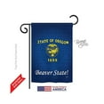 thumbnail image 1 of Breeze Decor 58109 States Oregon 2-Sided Impression Garden Flag - 13 x 18.5 in., 1 of 7