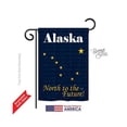 thumbnail image 1 of Breeze Decor 58135 States Alaska 2-Sided Impression Garden Flag - 13 x 18.5 in., 1 of 2