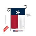 thumbnail image 1 of Breeze Decor 58230 States Texas State 2-Sided Impression Garden Flag - 13 x 18.5 in., 1 of 7
