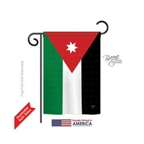 Breeze Decor 58245 Jordan 2-Sided Impression Garden Flag - 13 x 18.5 in.