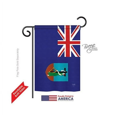 Breeze Decor 58336 Montserrat 2-Sided Impression Garden Flag - 13 x 18.5 in.