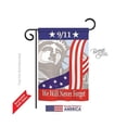 thumbnail image 1 of Breeze Decor 61060 Patriotic 42624 2-Sided Impression Garden Flag - 13 x 18.5 in., 1 of 1