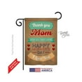 thumbnail image 1 of Breeze Decor 65099 Thanks Mom 2-Sided Impression Garden Flag - 13 x 18.5 in., 1 of 2