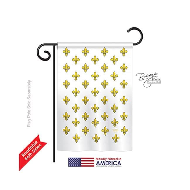 Patriotic Multi-Color Polyester Sleeve Garden Flag, 12 x 18