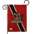 thumbnail image 1 of Breeze Decor BD-CY-G-108172-IP-DB-D-US13-BD 13 x 18.5 in. Trinidad And Tobago Burlap Flags of the World Nationality Impressions Decorative Vertical Double Sided Garden Flag, 1 of 1