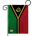 thumbnail image 1 of Breeze Decor BD-CY-G-108350-IP-DB-D-US15-BD 13 x 18.5 in. Vanuatu Burlap Flags of the World Nationality Impressions Decorative Vertical Double Sided Garden Flag, 1 of 1