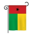 thumbnail image 1 of Breeze Decor BD-CY-GS-108308-IP-BO-D-US15-BD 13 x 18.5 in. Guinea Bissau Flags of the World Nationality Impressions Decorative Vertical Double Sided Garden Flag Set with Banner Pole, 1 of 1