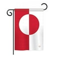 thumbnail image 1 of Breeze Decor BD-CY-GS-108377-IP-BO-D-US15-BD 13 x 18.5 in. Greenland Flags of the World Nationality Impressions Decorative Vertical Double Sided Garden Flag Set with Banner Pole, 1 of 1
