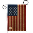 thumbnail image 1 of Breeze Decor BD-PA-G-111050-IP-DB-D-US13-BD 13 x 18.5 in. Star Spangled Burlap Americana Patriotic Impressions Decorative Vertical Double Sided Garden Flag, 1 of 1