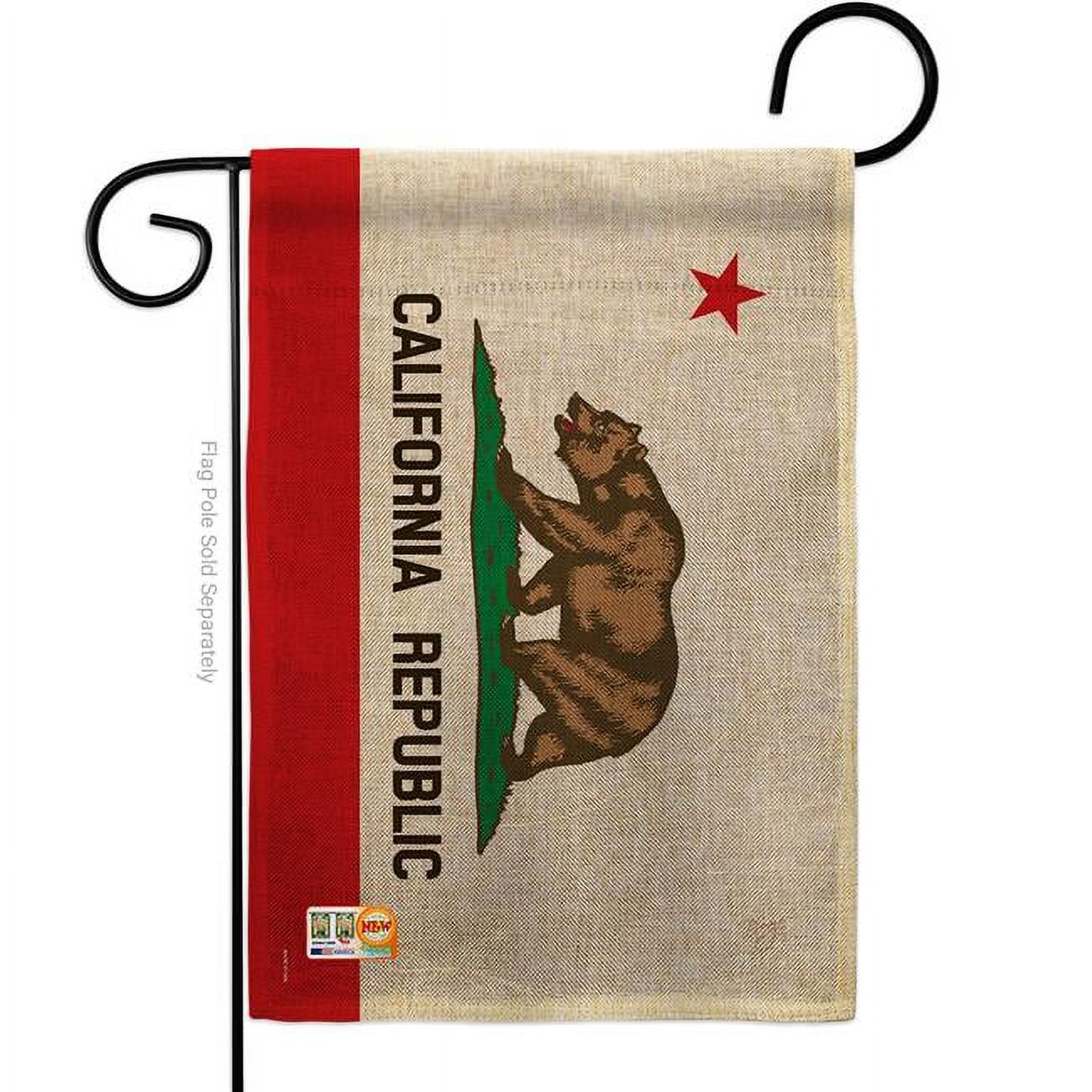 Breeze Decor Navajo Nation Americana Gartenflagge - Vertikale Flagge 33 X 47 Cm, Doppelseitig Bedruckt, Wetterfest, Made In USA