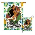 thumbnail image 1 of Breeze Decor BD-SU-G-106083-IP-BO-D-US18-BD 13 x 18.5 in. Hula Girl Summer Fun In The Sun Impressions Decorative Vertical Double Sided Garden Flag Printed USA, 1 of 1