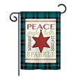 thumbnail image 1 of Breeze Decor BD-XM-G-114179-IP-BO-DS02-US Merry with Brighting Stars Winter - Seasonal Christmas Impressions Decorative Vertical Garden Flag - 13 x 18.5 in., 1 of 4