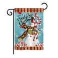 thumbnail image 1 of Breeze Decor BD-XM-G-114205-IP-BO-DS02-US Candy Cane Christmas Winter - Seasonal Christmas Impressions Decorative Vertical Garden Flag - 13 x 18.5 in., 1 of 1