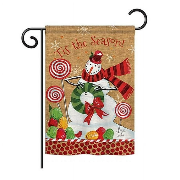 Breeze Decor BD-XM-G-114209-IP-BO-DS02-US Sweet Celebrate Fun Winter - Seasonal Christmas Impressions Decorative Vertical Garden Flag - 13 x 18.5 in.