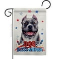 thumbnail image 1 of Breeze Decor G120118-BO Patriotic Black Pitbull Animals Dog 13 x 18.5 in. Double-Sided Decorative Vertical Garden Flags for House Decoration Banner Yard Gift, 1 of 1