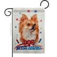 thumbnail image 1 of Breeze Decor G120130-BO Patriotic Brown Chihuahua Animals Dog 13 x 18.5 in. Double-Sided Decorative Vertical Garden Flags for House Decoration Banner Yard Gift, 1 of 1