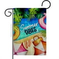 thumbnail image 1 of Breeze Decor G120246-BO 13 x 18.5 in. Summer Pool Vibes Summertime Fun & Sun Double-Sided Vertical Decorative Garden Flag, 1 of 1