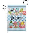 thumbnail image 1 of Breeze Decor G154135-BO Summer Gnomes Summertime Fun & Sun 13 x 18.5 in. Double-Sided Decorative Vertical Garden Flags for House Decoration Banner Yard Gift, 1 of 1