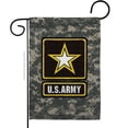 thumbnail image 1 of Breeze Decor G158423-BO US Army Camoflash Garden Flag Armed Forces 13 x 18.5 in. Double-Sided Decorative Vertical Flags for House Decoration Banner Yard Gift, 1 of 1