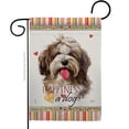 thumbnail image 1 of Breeze Decor G160239-BO 13 x 18.5 in. Dog Havanese Cuban Happiness Double-Sided Decorative Vertical Garden Flag, 1 of 1