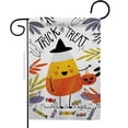 thumbnail image 1 of Breeze Decor G162103-BO 13 x 18.5 in. Candy Corn Garden Flag with Fall Halloween Double-Sided Decorative Vertical Flags House Decoration Banner Yard Gift, 1 of 1