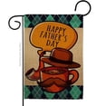 thumbnail image 1 of Breeze Decor G165154-BO Classic Father Day Garden Flag Family Fathers 13 x 18.5 in. Double-Sided Decorative Vertical Flags for House Decoration Banner Yard Gift, 1 of 1