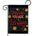 thumbnail image 1 of Breeze Decor G165174-BO Mom You Are Blessing Garden Flag Family Mothers Day 13 x 18.5 in. Double-Sided Decorative Vertical Flags for House Decoration Banner Yard Gift, 1 of 1
