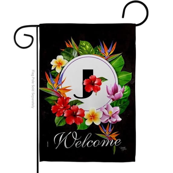 Breeze Decor G180270-BO Tropical J Summertime 13 x 18.5 in. Double-Sided Decorative Vertical Garden Flags for House Decoration Banner Yard Gift