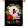 thumbnail image 1 of Breeze Decor H130270-BO Tropical J Summertime 28 x 40 in. Double-Sided Decorative Vertical House Flags for Decoration Banner Garden Yard Gift, 1 of 1