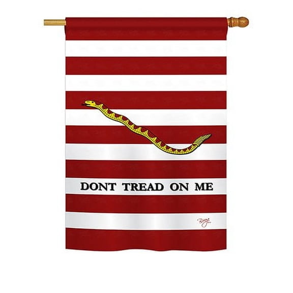 Breeze Decor US Armed Forces 2-Sided Vertical Flag