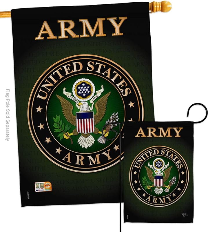 Bandiera Da Giardino US Air Force 13x18.5 Pollici, Doppia Faccia, Resistente, Made In USA, Per Veterani E Militari