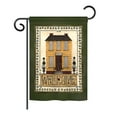thumbnail image 1 of Breeze Decor - Welcome Yellow House Inspirational - Everyday Sweet Home Impressions Decorative Vertical Garden Flag 13" x 18.5" Printed In USA, 1 of 4