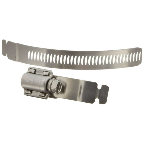 Breeze Make-A-Clamp Stainless Steel Hose Clamp System, 1 Kit contains: 10 adjustable fasteners (Pack of 1)