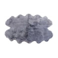 thumbnail image 1 of HomeRoots 317030 4 x 6 in. Sheepskin Rug - Gray, 1 of 1