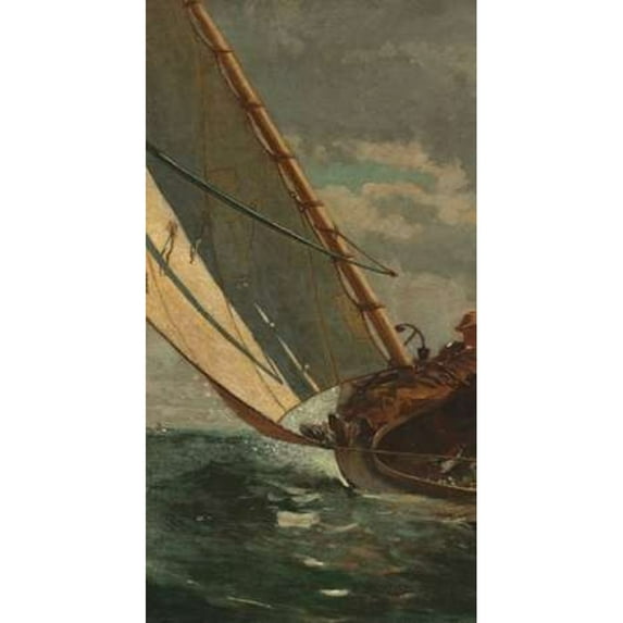Breezing Up - left Poster Print by Winslow Homer (24 x 36)