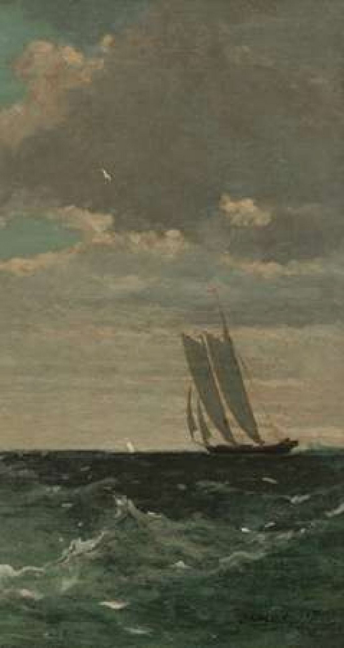 Breezing Up - right Canvas Art - Winslow Homer (12 x 18)