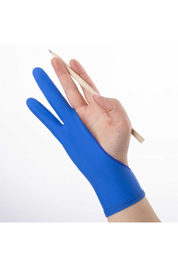 1 Piece Artist Drawing Glove Anti Mistouch Graphics Pencil Glove Stretchy for Office Use