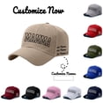 thumbnail image 1 of Breezora Custom Name Printed Baseball Cap DIY Personalized Gift for Mother's Day Birthday, 1 of 8