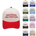 thumbnail image 1 of Breezora Embroidered Funny Saying Trucker Hat for Women Adjustable Mesh Back Baseball Cap Lightweight Breathable Casual Outdoor Fashion Hat, 1 of 3