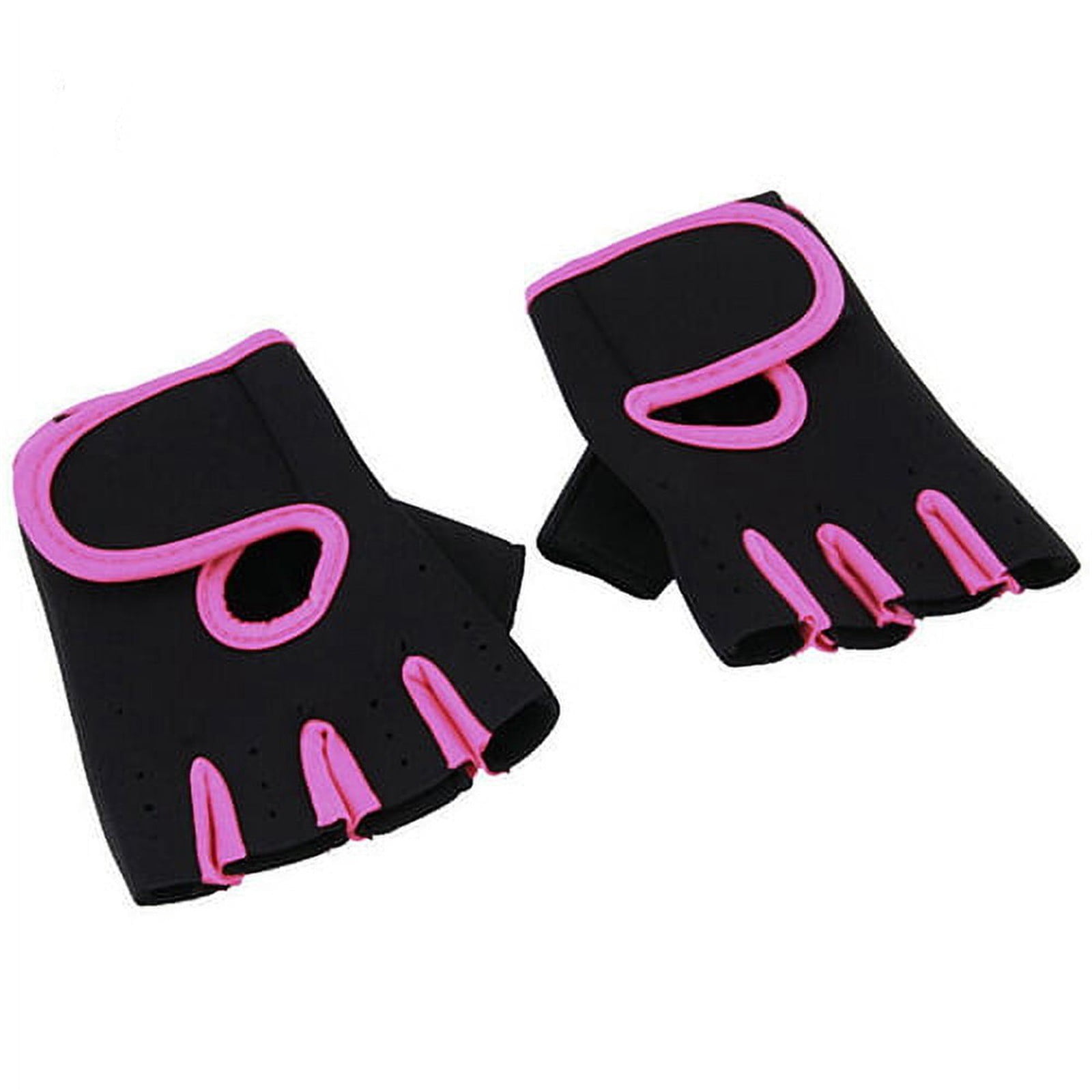 L Pink Breathable Gym Training Gloves with Non-Slip Palm Grip main image 0