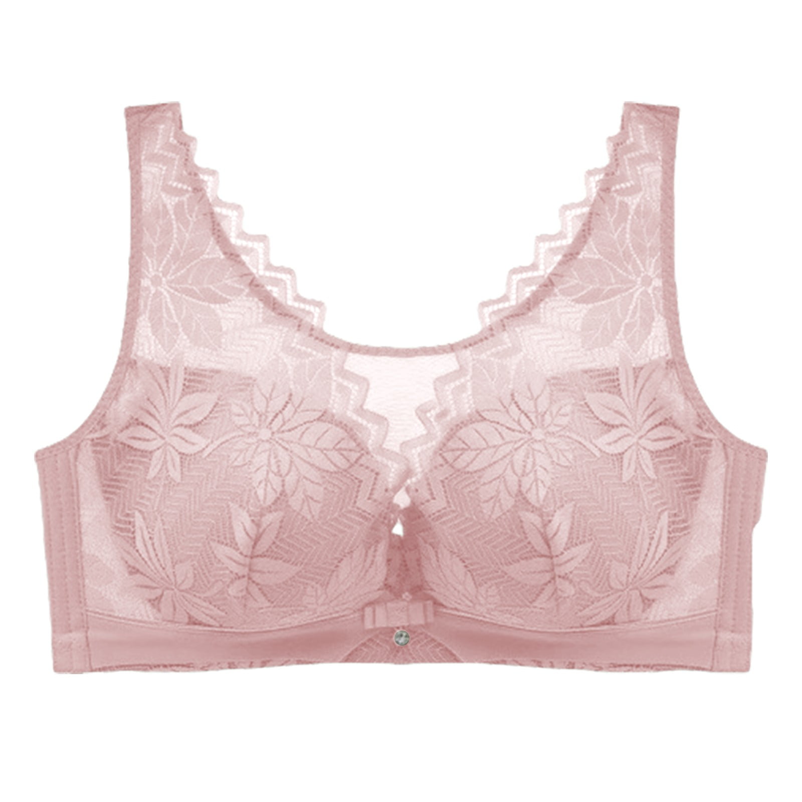 CASOLACE Dames naadloze bandeau minimizer strapless bh's voor grote bustes met beugels Zwart 65A