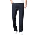thumbnail image 1 of Breezora Men's Casual Trousers Straight Leg Stretch with Breathable Comfort for Business and Everyday Wear XXXL Size Navy, 1 of 3