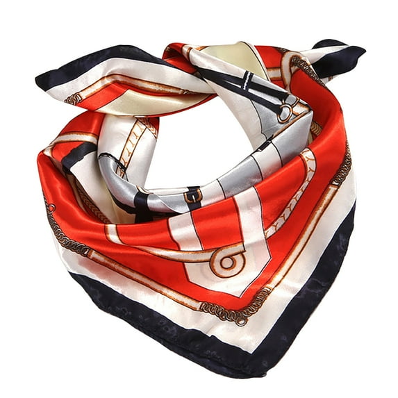 Breezora Multifunctional Bandana Scarf Set for Women Headband Wrap and Protective Cover navy