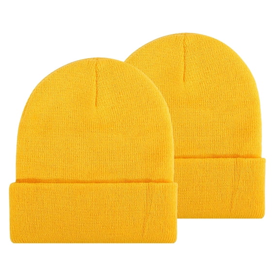 Breezora Unisex Beanie Winter Knitted Cuffed Soft Warm Hat For Men Women Ski Watch Cap